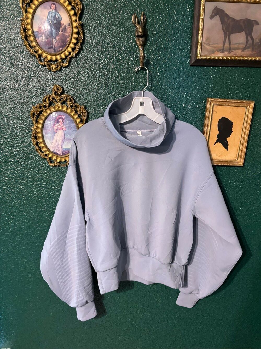 Lululemon Full Flourish Oversized Cowl Neck Pullover Sweater  Sz 6